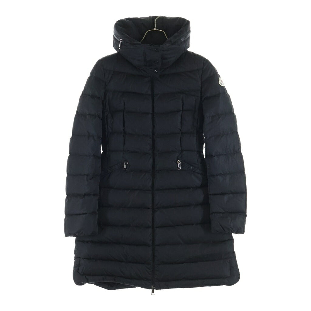 MONCLER(モンクレール) FLAMMETTE フラメッテ フード付 ロング ダウンジャケット ブラック レディース C20934993105 54155