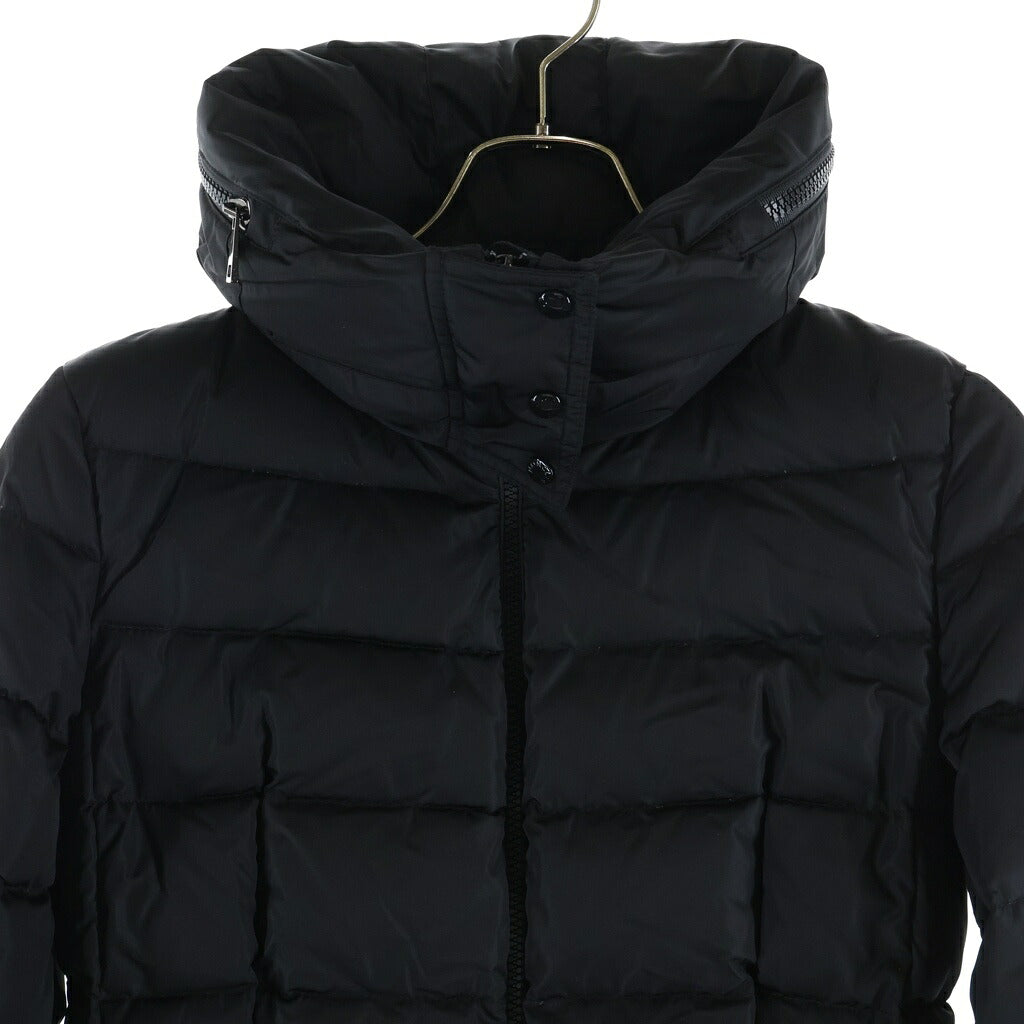 MONCLER(モンクレール) FLAMMETTE フラメッテ フード付 ロング ダウンジャケット ブラック レディース C20934993105 54155