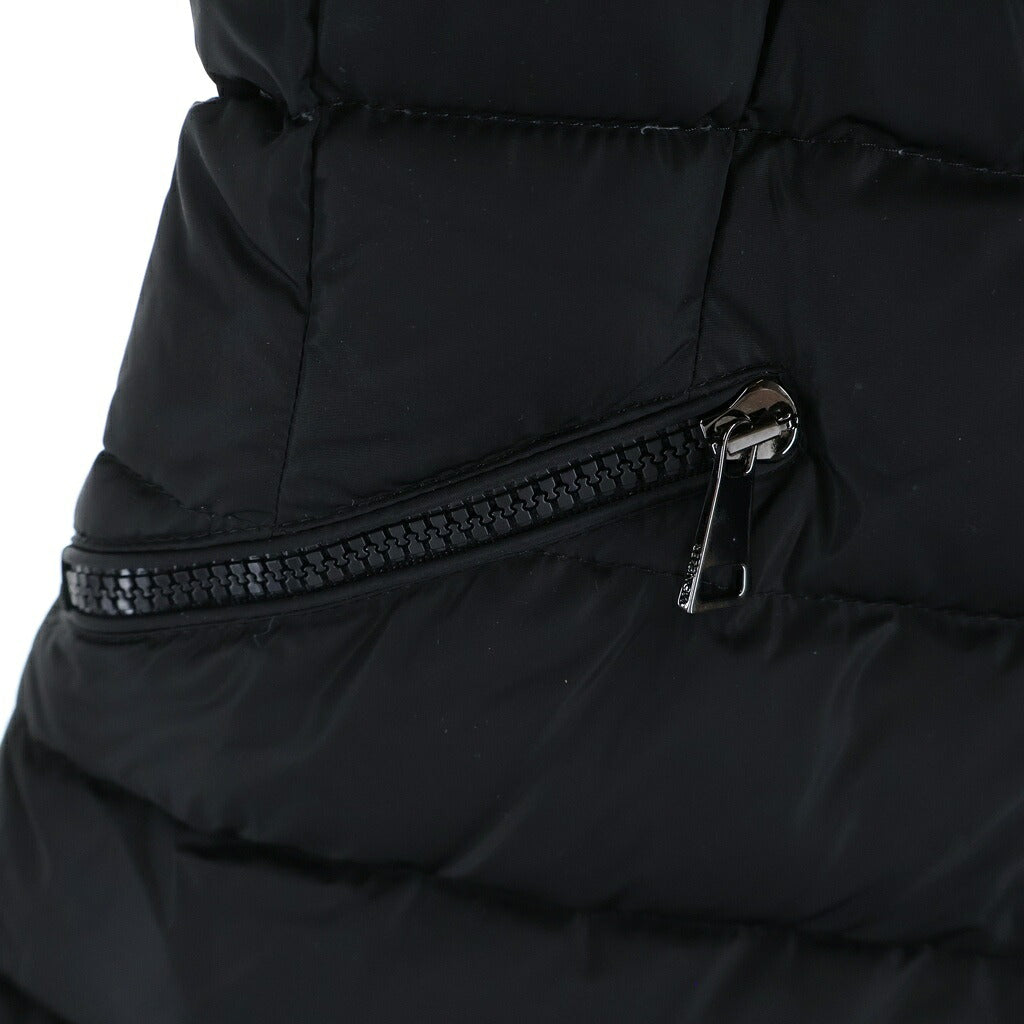 MONCLER(モンクレール) FLAMMETTE フラメッテ フード付 ロング ダウンジャケット ブラック レディース C20934993105 54155