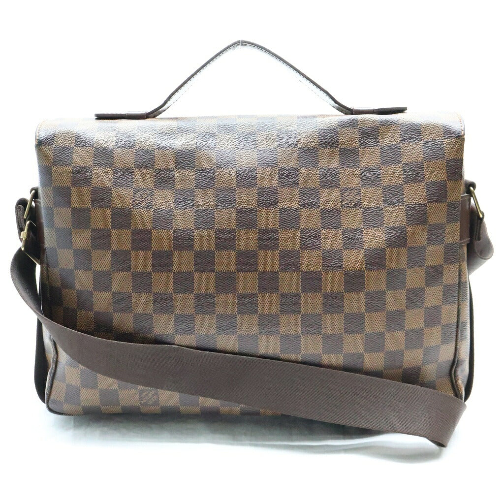 LOUIS VUITTON(ルイヴィトン) ダミエ ブロードウェイ ショルダーバッグ ブラウン PVCレザー N42270