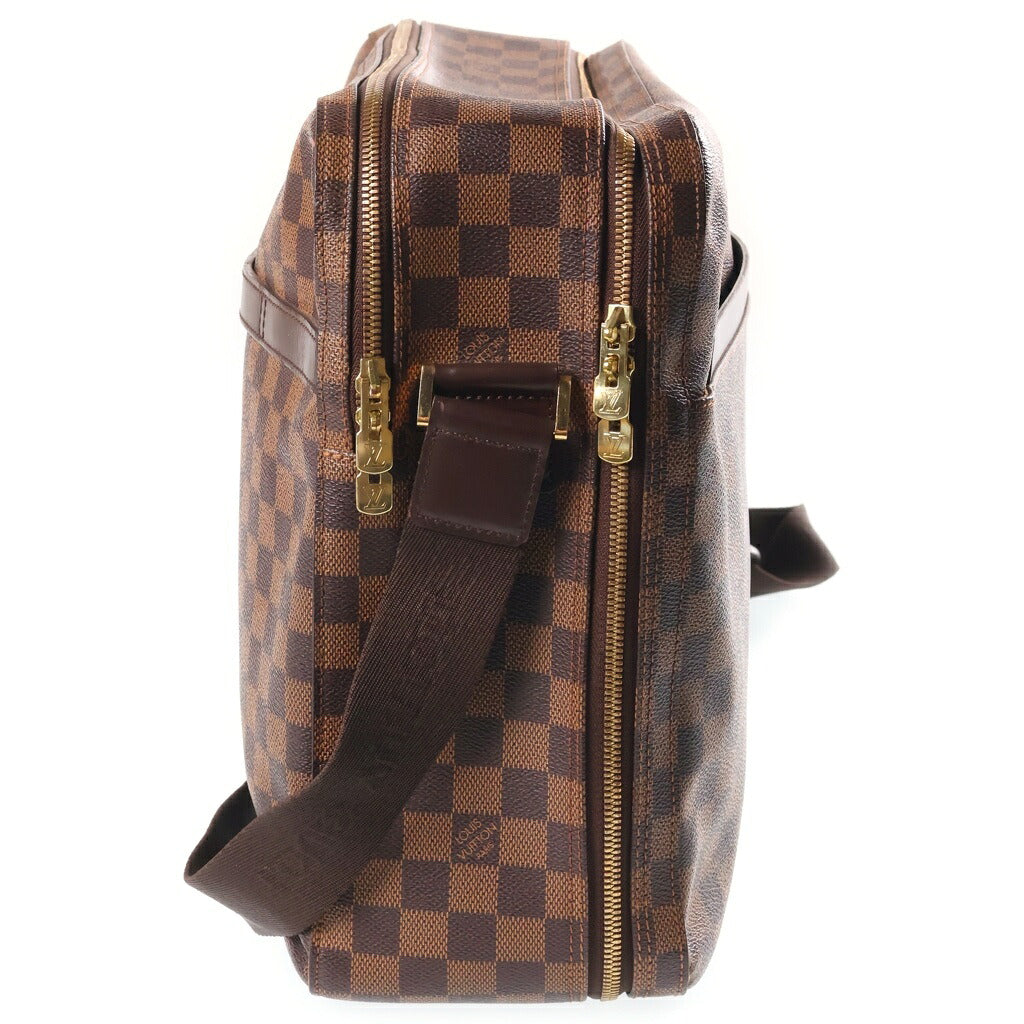 LOUIS VUITTON(ルイヴィトン) ダミエ ドルソドゥロ ショルダーバッグ ブラウン レザー N45251 ゴールド金具