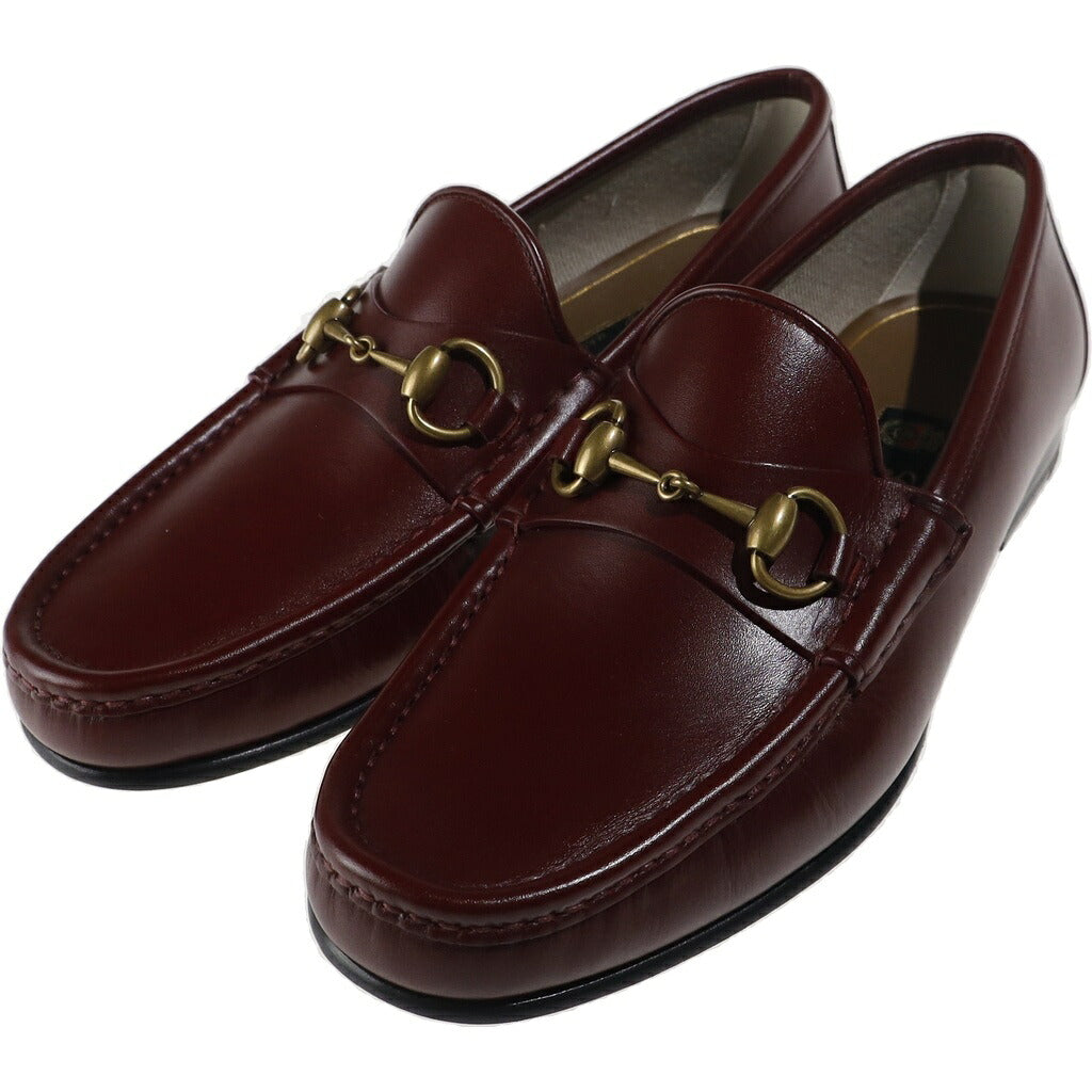 GUCCI(グッチ) ホースビット 1953 ヨルダーン ローファー レッド レザー 786016