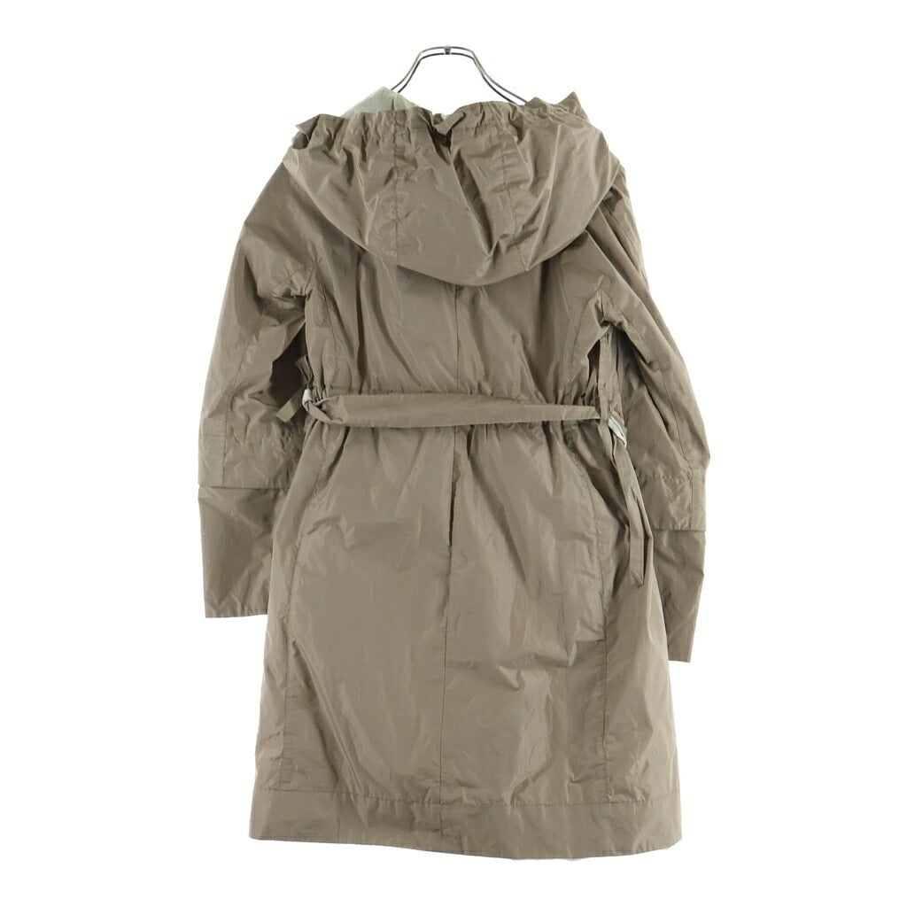 S MAX MARA(エス マックスマーラ) ナイロンフードスプリングコート フーディ ベージュ 90210337070