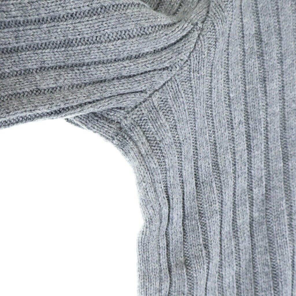 Armani Exchange(アルマーニ エクスチェンジ) AXロゴニットプルオーバー ハイネックニット グレー 6KZM1L ZMY1Z