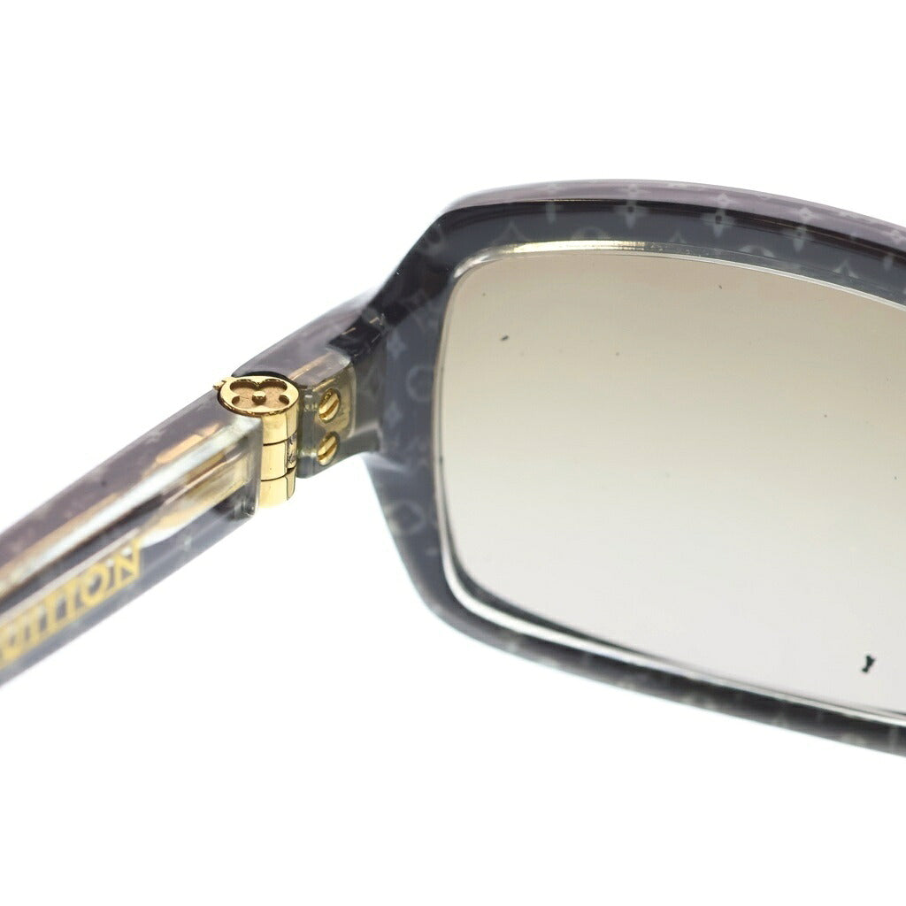 LOUIS VUITTON(ルイヴィトン) ウルトラ ストラス スクエアフレーム サングラス アイウェア メガネ 眼鏡 ブラック Z0110E