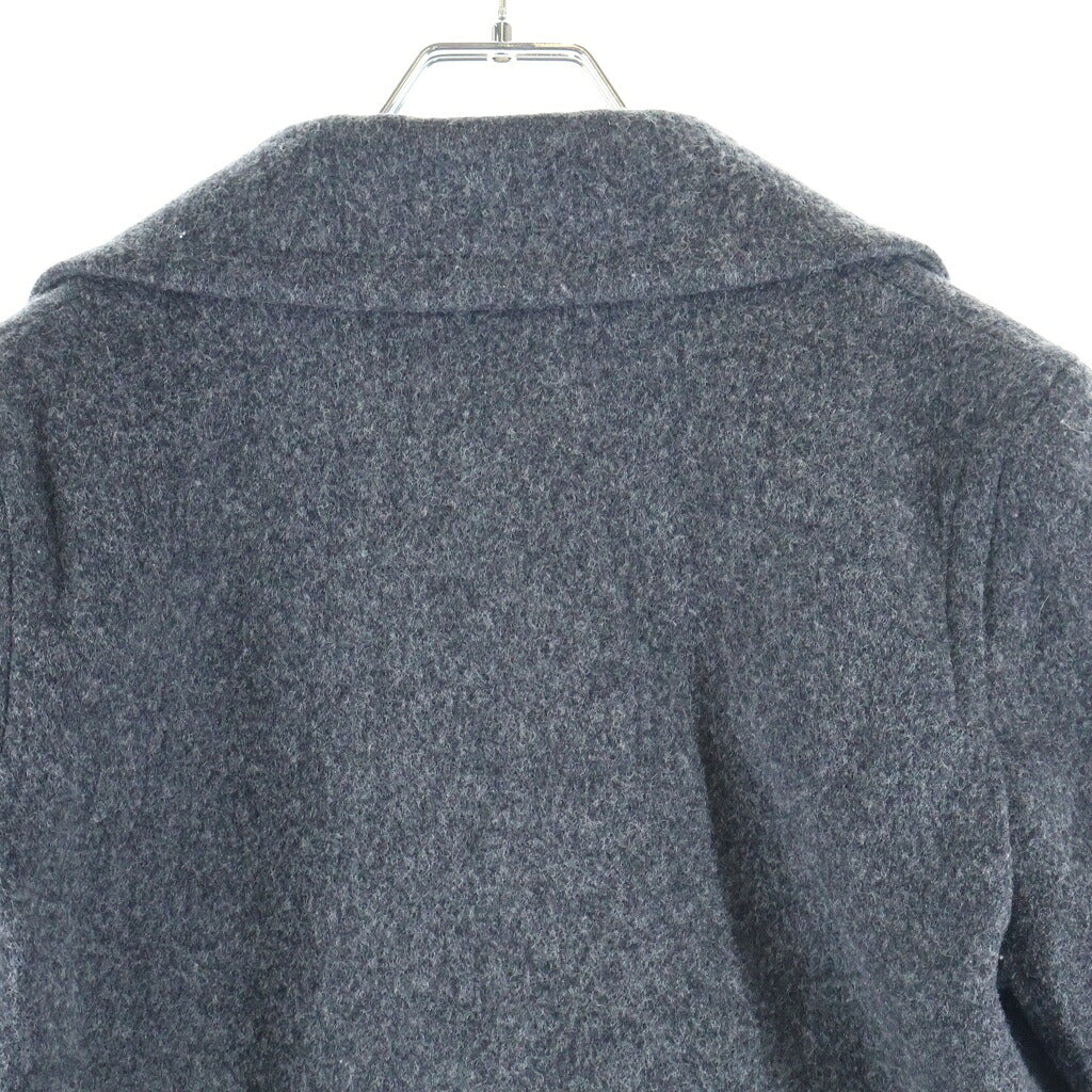 A.P.C(アーペーセー) ダブルボタンウールロングチェスターコート グレー