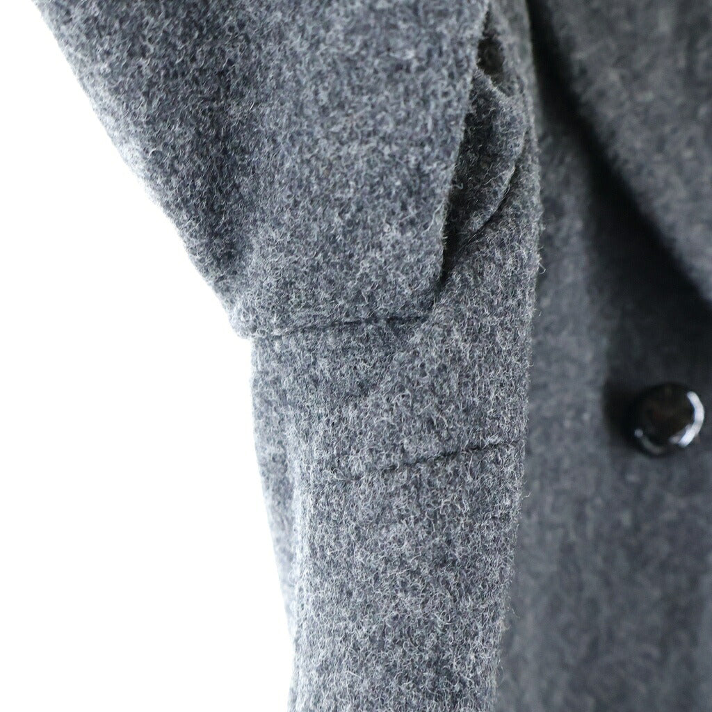A.P.C(アーペーセー) ダブルボタンウールロングチェスターコート グレー