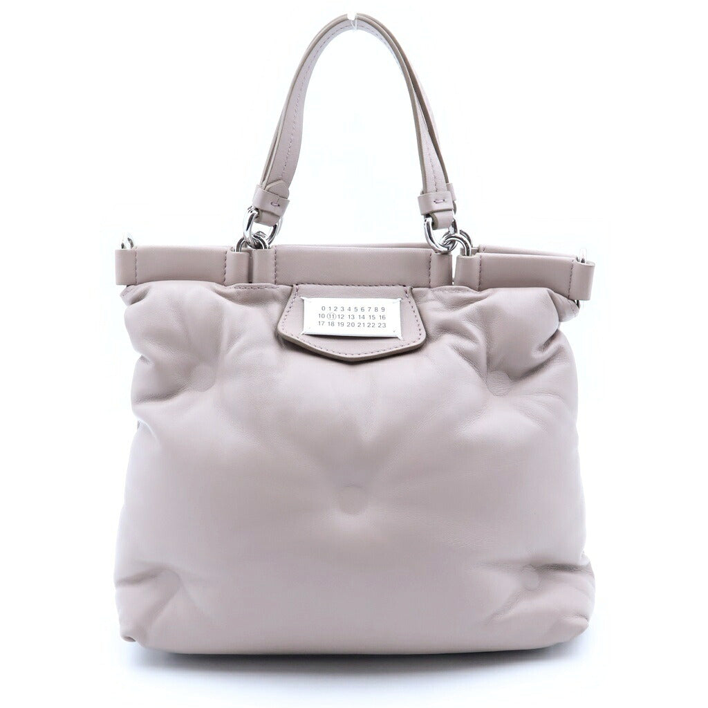 Maison Margiela(メゾンマルジェラ) グラムスラム 2WAYショルダーバッグ ピンク レザー S56WD0133