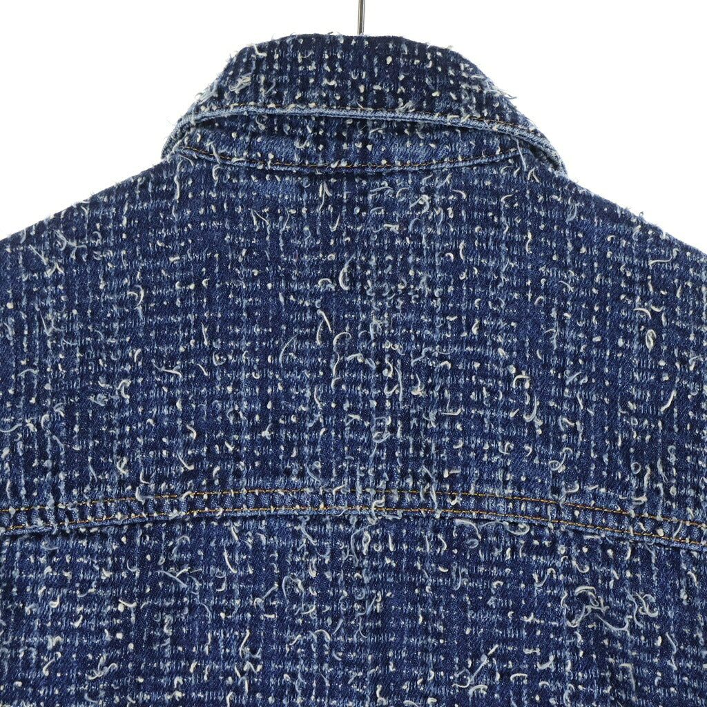 DIESEL(ディーゼル) デニム ジャケット ブルー ショート丈 A14203 レディース