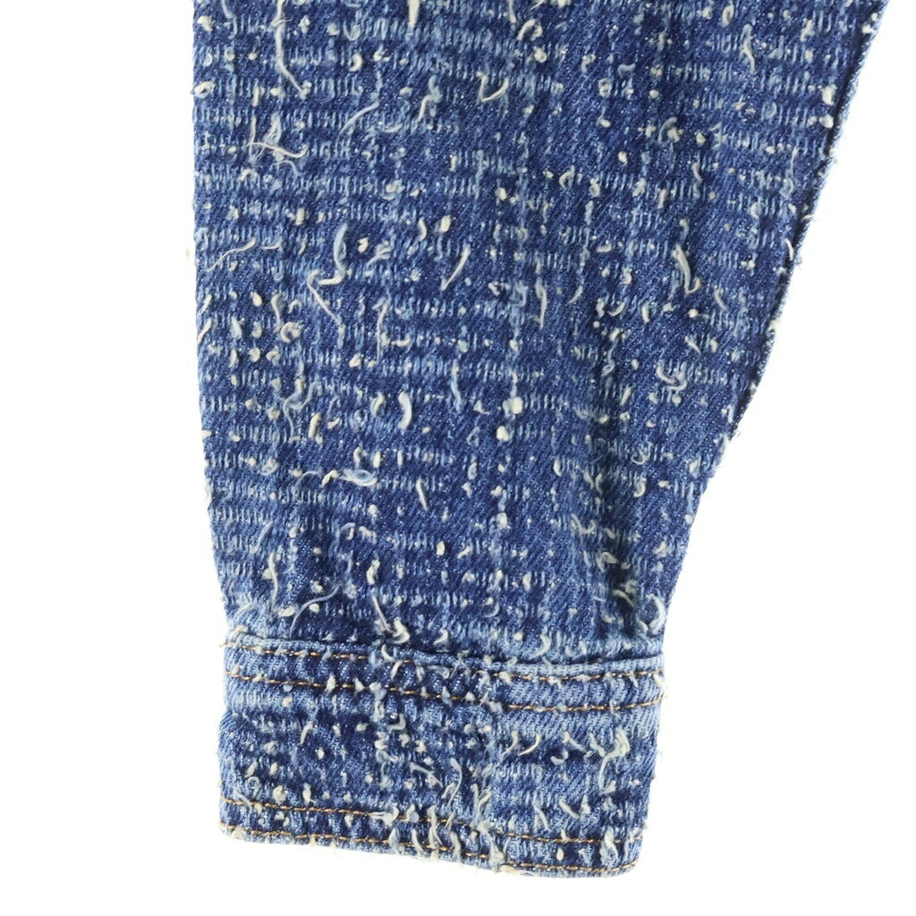DIESEL(ディーゼル) デニム ジャケット ブルー ショート丈 A14203 レディース