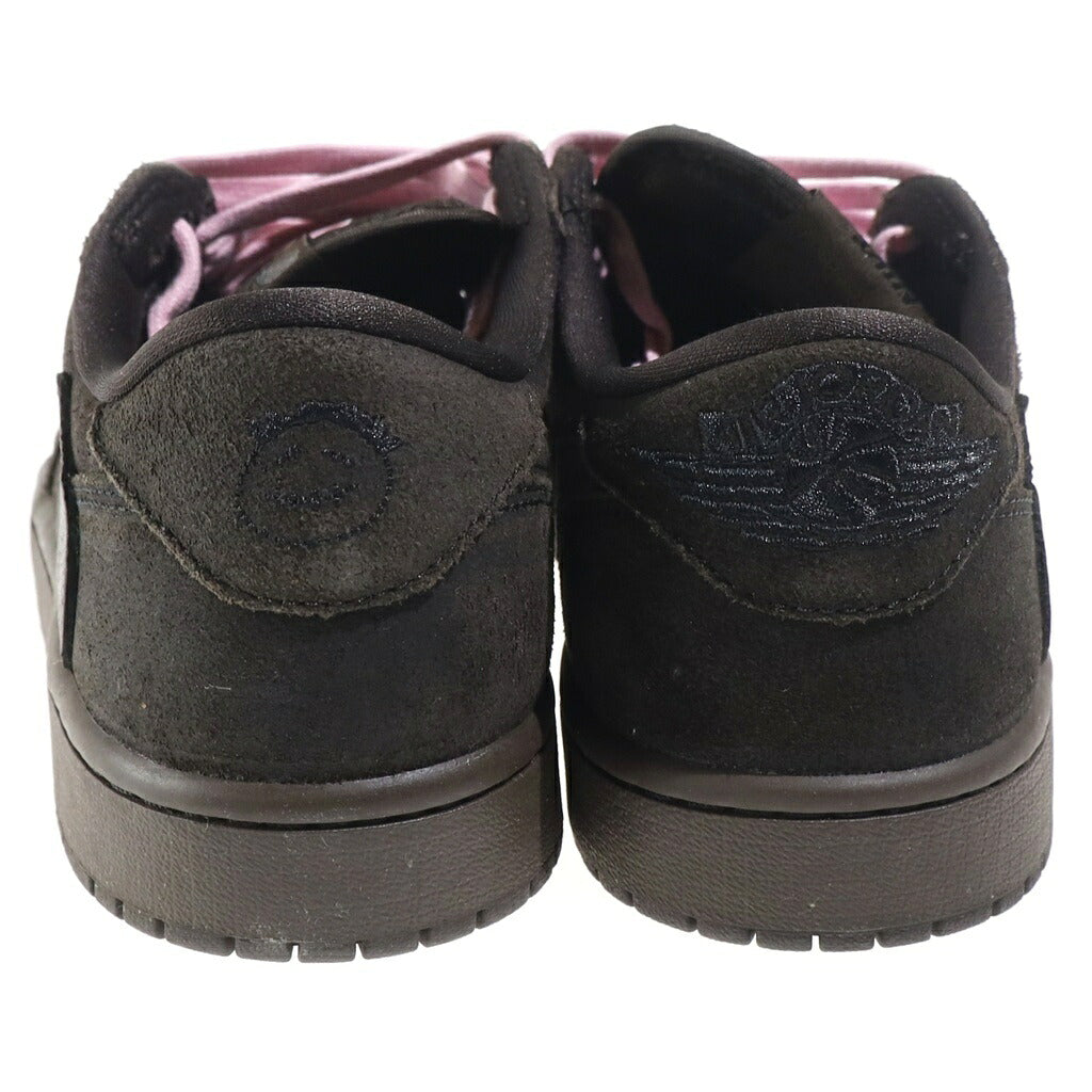NIKE(ナイキ) TRAVIS SCOTT AIR JORDAN LOW OG SP VELVET BROWN トラヴィススコット エアジョーダン 1 ベルベット ローカットスニーカー ブラウン/ピンク DM7866-202