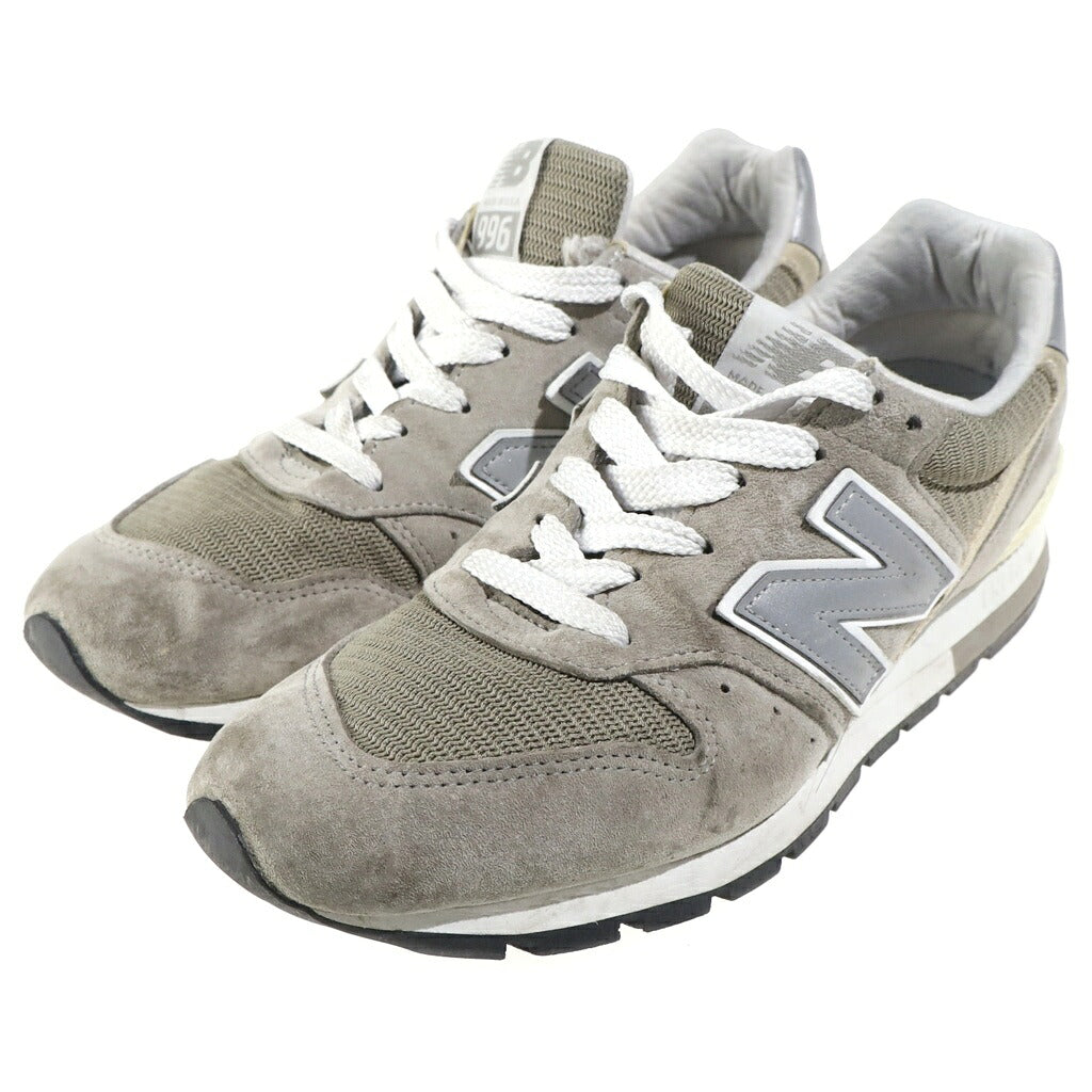 New Balance(ニューバランス) U996GR ローカットスニーカー シューズ M996復刻 USA製 US9/27cm グレー