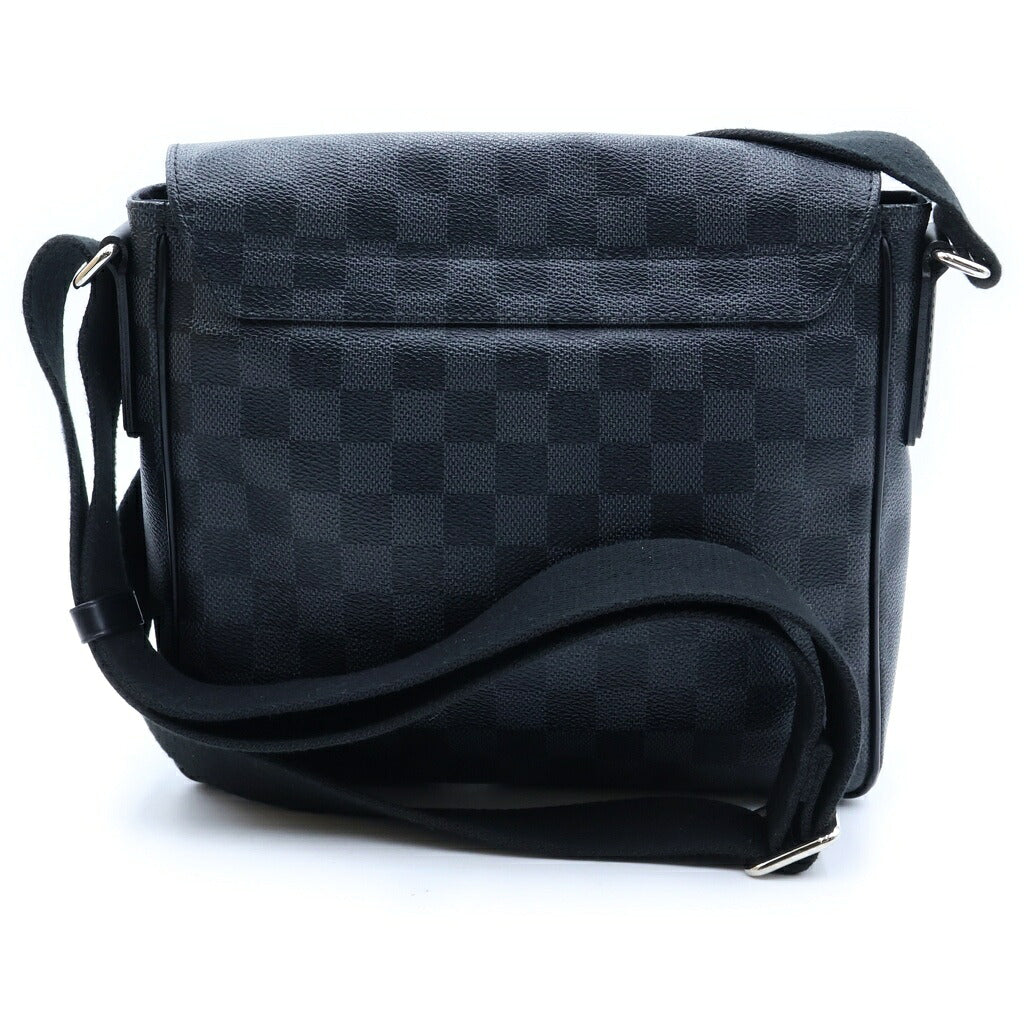 LOUIS VUITTON(ルイヴィトン) ディストリクトPM ショルダーバッグ メッセンジャーバッグ ダミエグラフィット レザー ブラック N41260