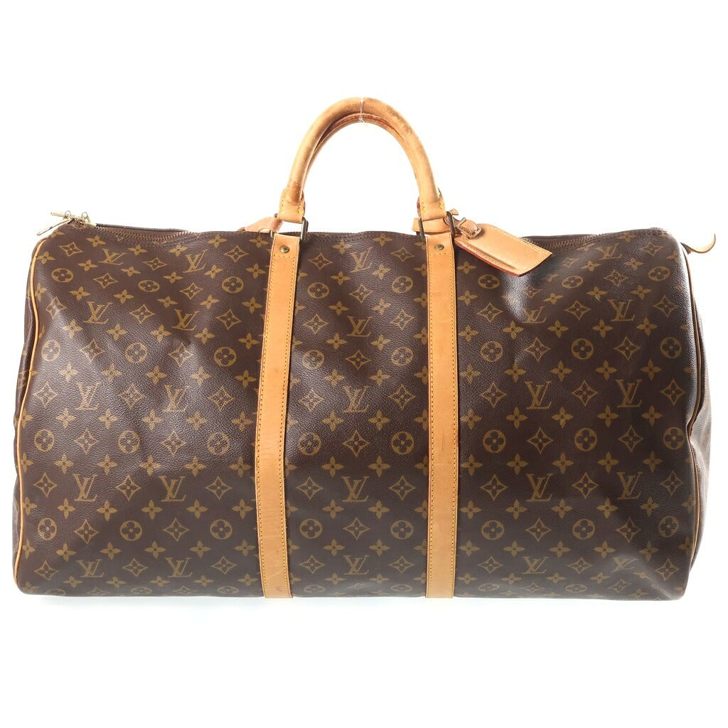 LOUIS VUITTON(ルイヴィトン) キーポル 60 ボストンバッグ ハンドバッグ モノグラム PVCレザー ブラウン M41422