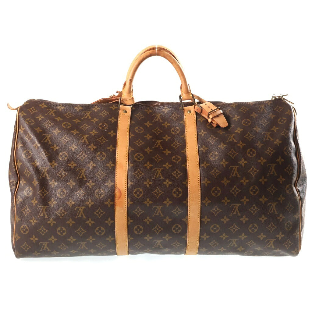 LOUIS VUITTON(ルイヴィトン) キーポル 60 ボストンバッグ ハンドバッグ モノグラム PVCレザー ブラウン M41422