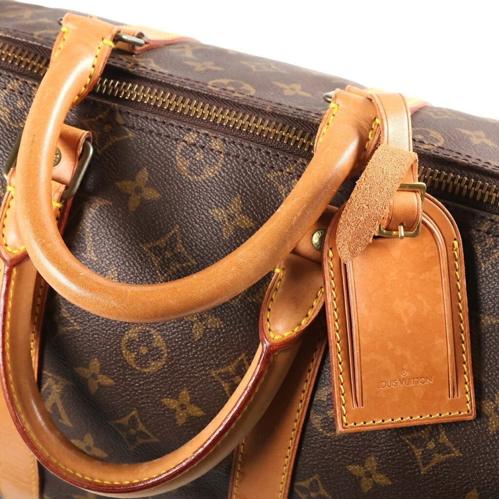 LOUIS VUITTON(ルイヴィトン) キーポル 45 ボストンバッグ ハンドバッグ モノグラム PVCレザー ブラウン M41428