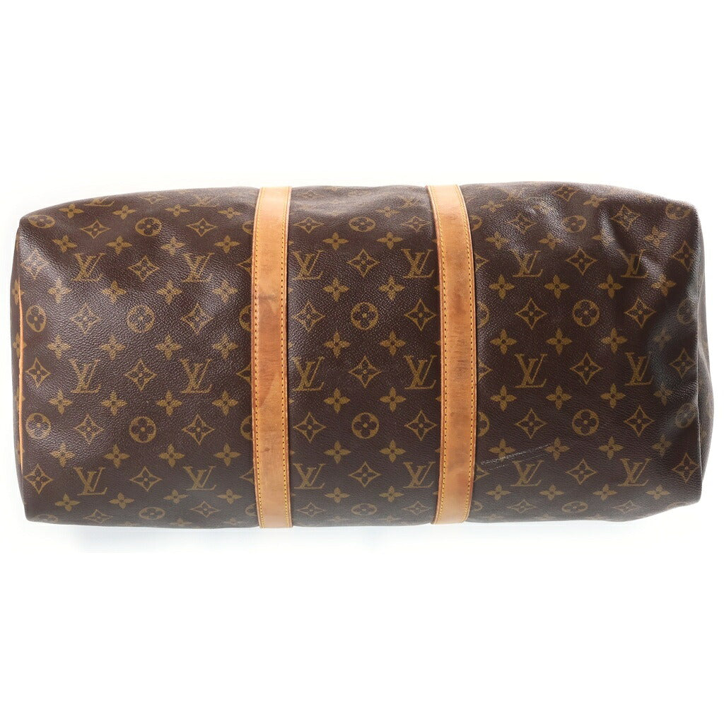 LOUIS VUITTON(ルイヴィトン) キーポル50 ボストンバッグ ハンドバッグ モノグラム PVCレザー ブラウン M41428