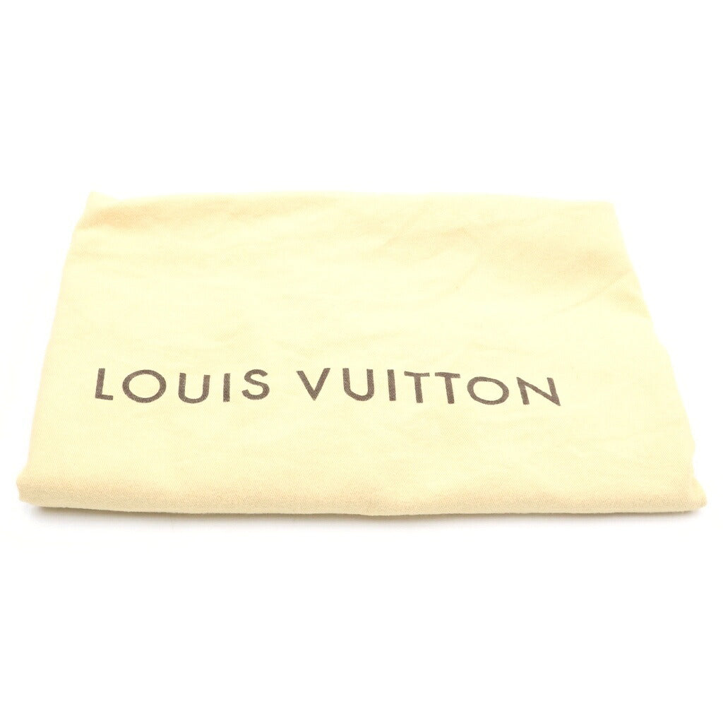 LOUIS VUITTON(ルイヴィトン) モノグラム トゥラムGM ショルダーバッグ ブラウン レザー×PVC M40075 ゴールド金具