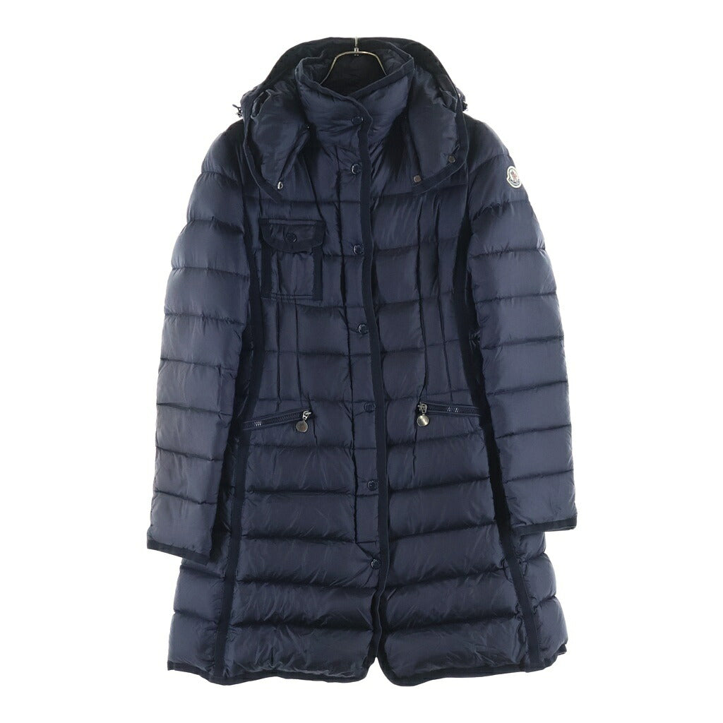 MONCLER(モンクレール) HERMINE エルミンヌ フーデッド ダウンコート ネイビー 220934995705 レディース