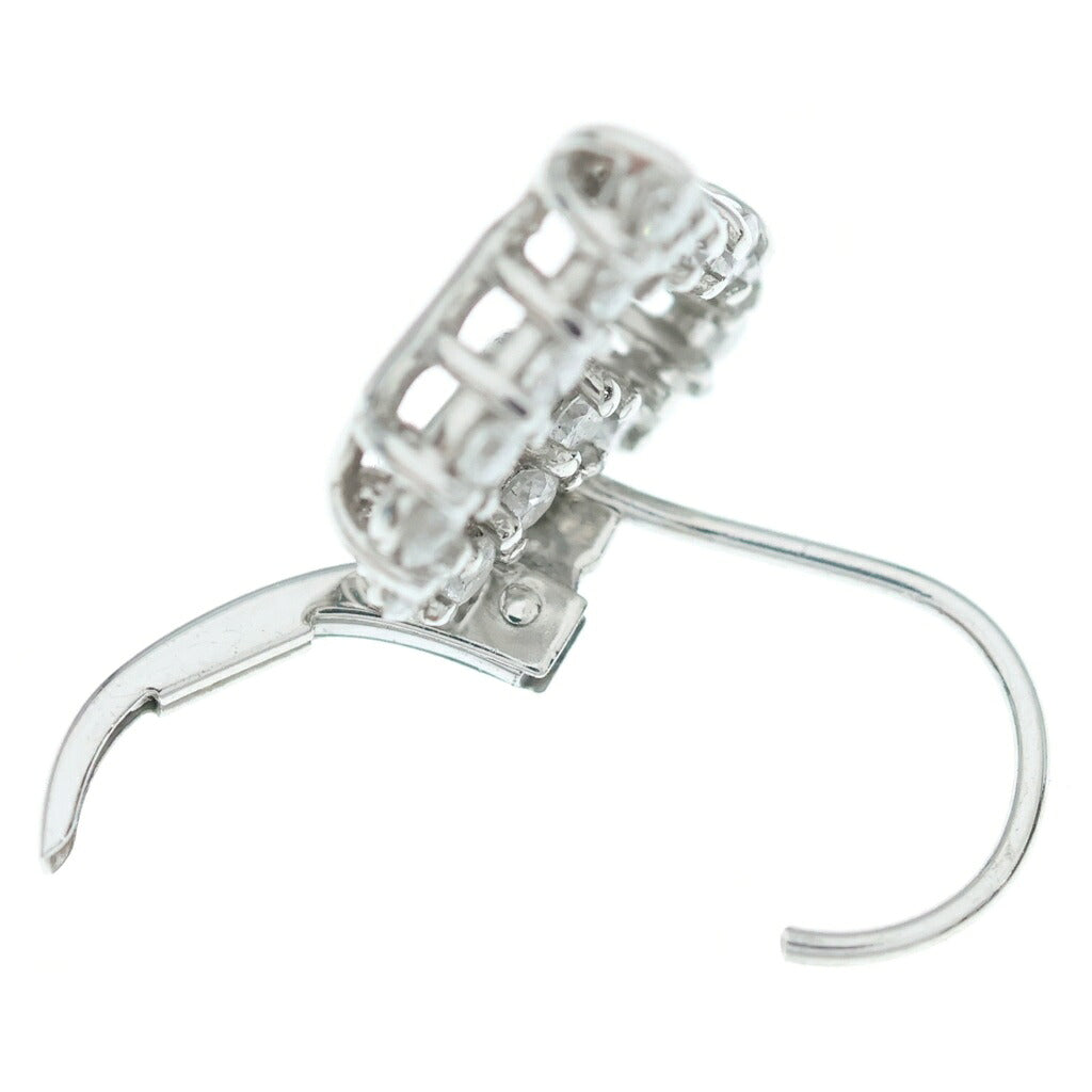 TIFFANY & Co.(ティファニー) センチメンタル ハート パヴェダイヤ ダイヤモンド ピアス PT950 プラチナ