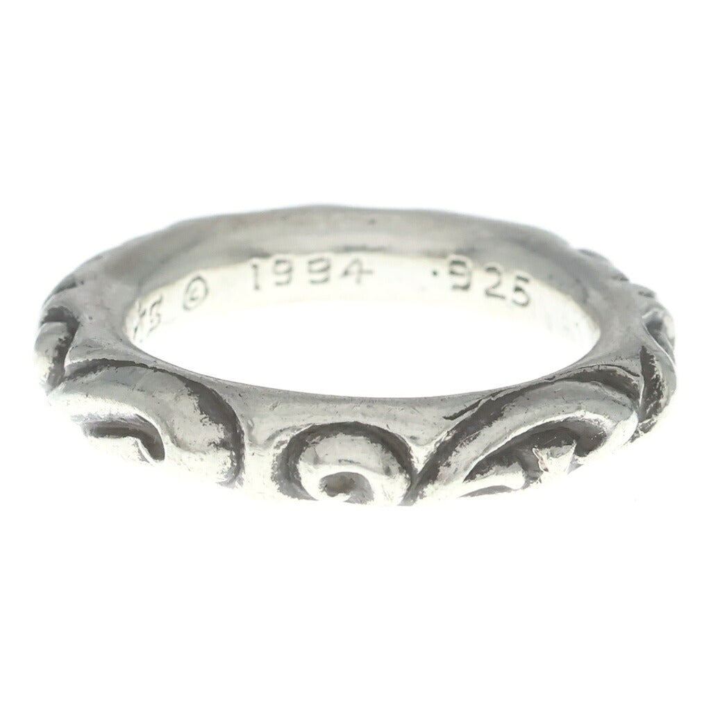 CHROME HEARTS(クロムハーツ) SCRL BAND スクロールバンド リング シルバー BCA351