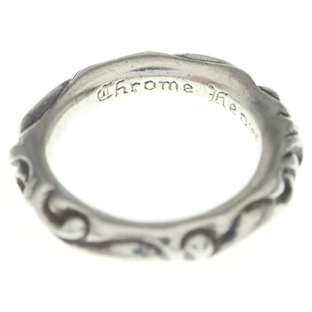CHROME HEARTS(クロムハーツ) SCRL BAND スクロールバンド リング シルバー BCA351