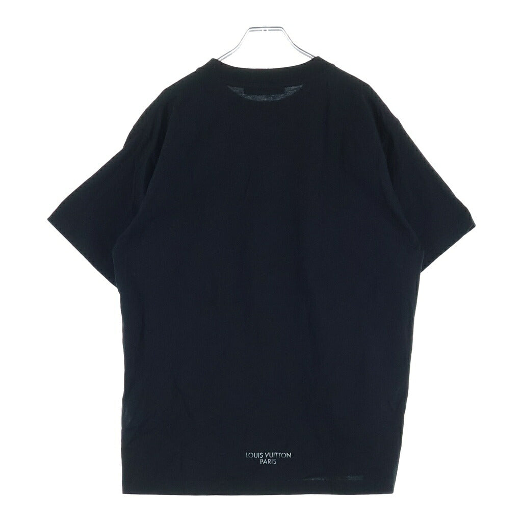 LOUIS VUITTON(ルイヴィトン) 26AW シグネチャー プリントTシャツ クルーネックカットソー ブラック 1AKOS2