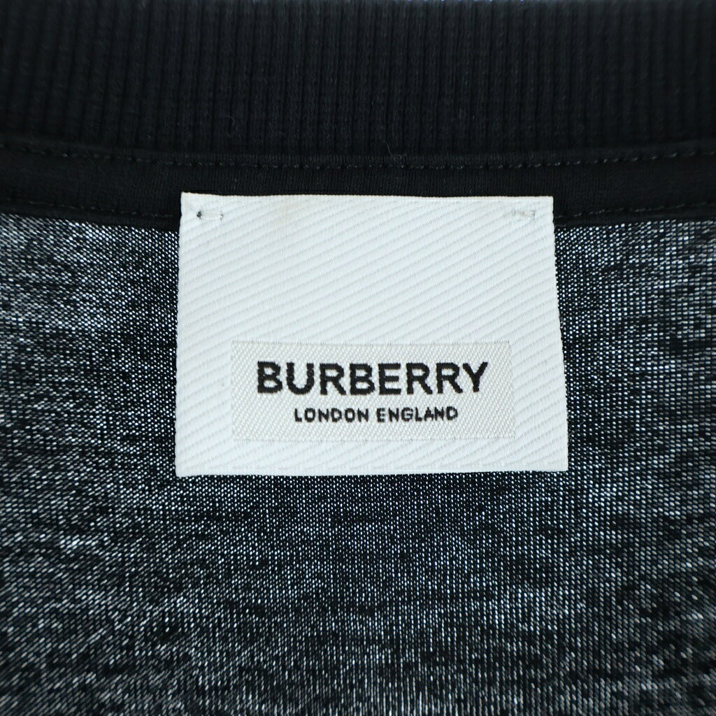 BURBERRY(バーバリー) HARRISTON ハリソン 半袖オーバーサイズTシャツ クルーネックカットソー ブラック 8055307