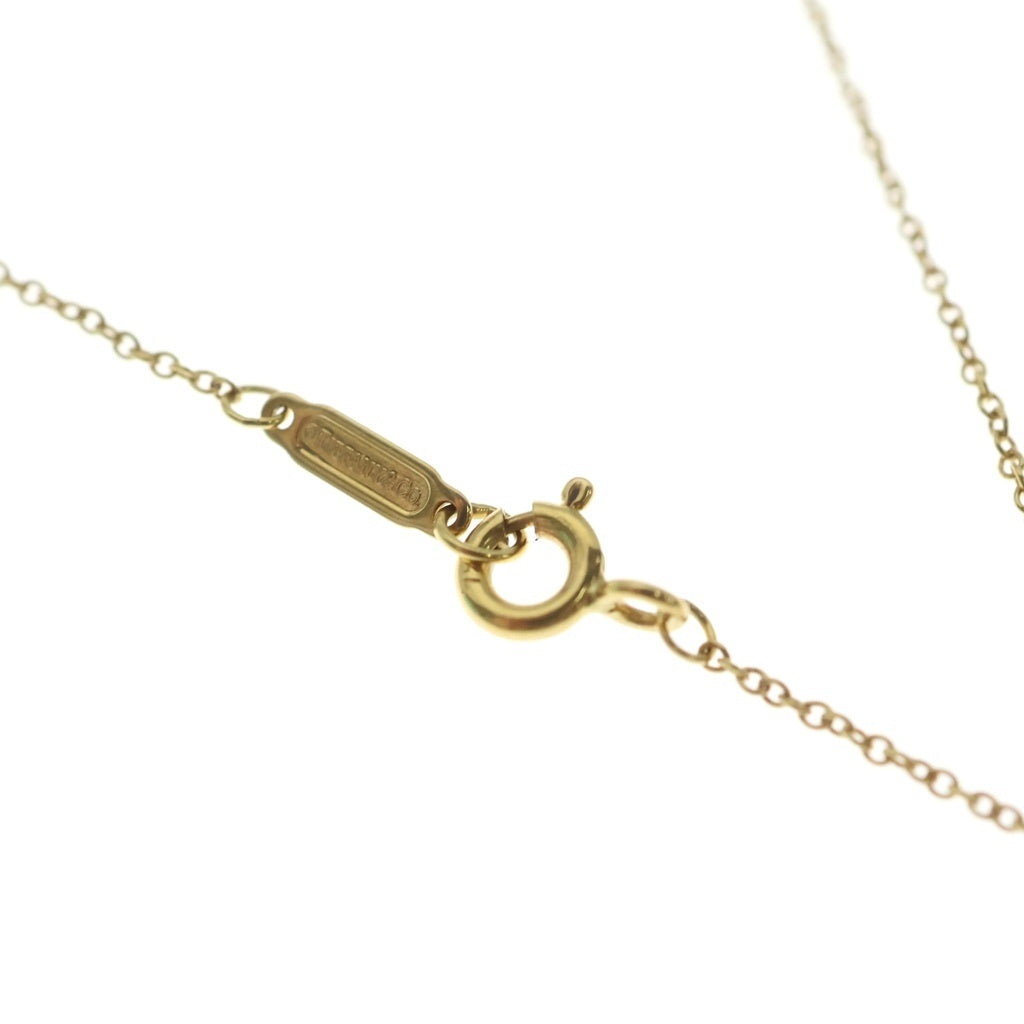 TIFFANY & Co.(ティファニー) クルーシフォーム クロス ネックレス ダイヤ ペンダント チェーン イエローゴールド×プラチナ 750/Pt950