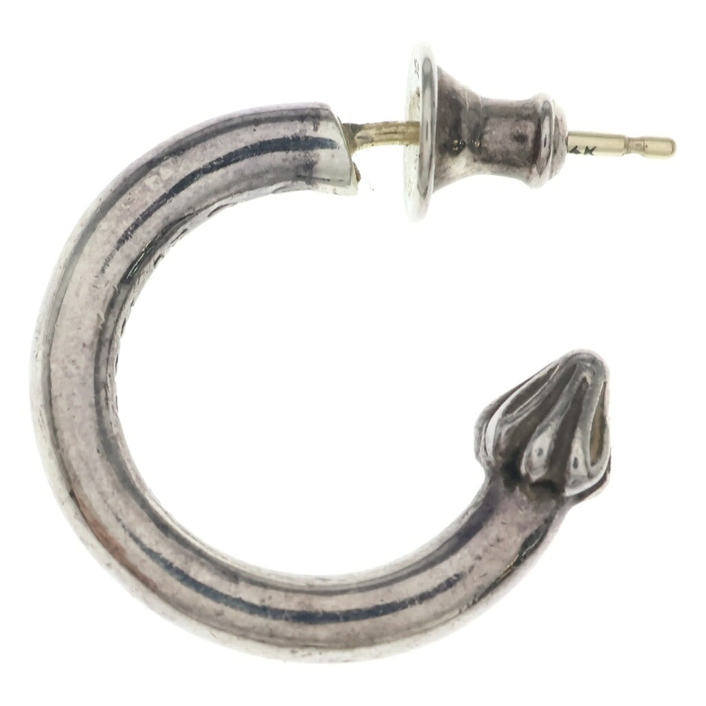 CHROME HEARTS(クロムハーツ) HOOP PLAIN プレーン フープピアス シルバー BCA101