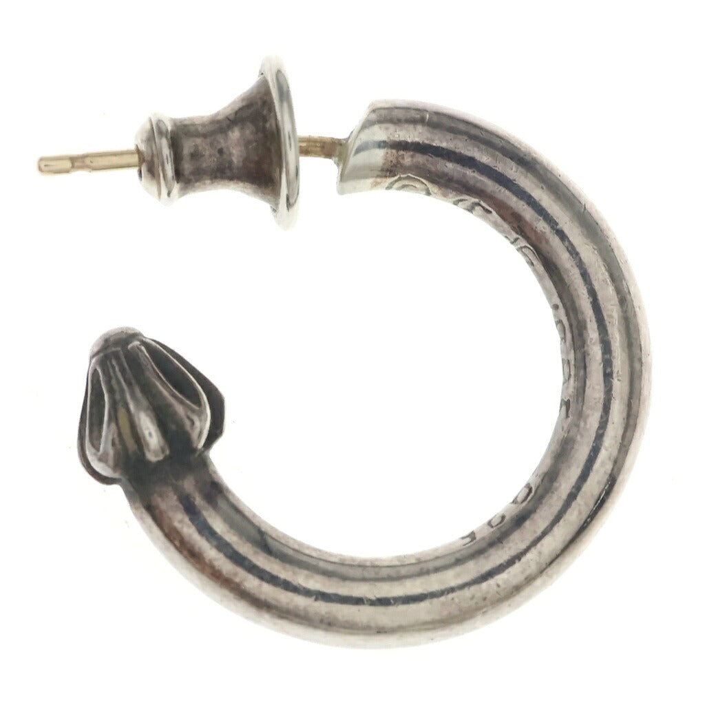 CHROME HEARTS(クロムハーツ) HOOP PLAIN プレーン フープピアス シルバー BCA101