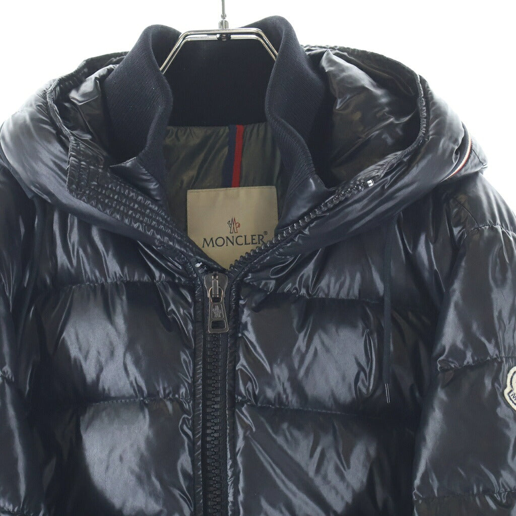 MONCLER(モンクレール) AUBERT オーベル フーデッド ジップアップ ダウンジャケット ブラック 220914192805