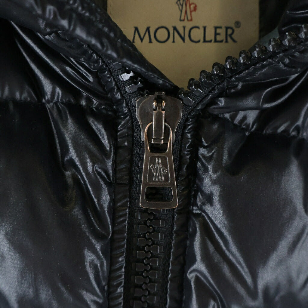 MONCLER(モンクレール) AUBERT オーベル フーデッド ジップアップ ダウンジャケット ブラック 220914192805