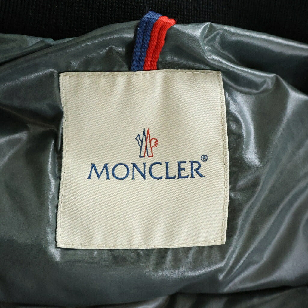 MONCLER(モンクレール) AUBERT オーベル フーデッド ジップアップ ダウンジャケット ブラック 220914192805
