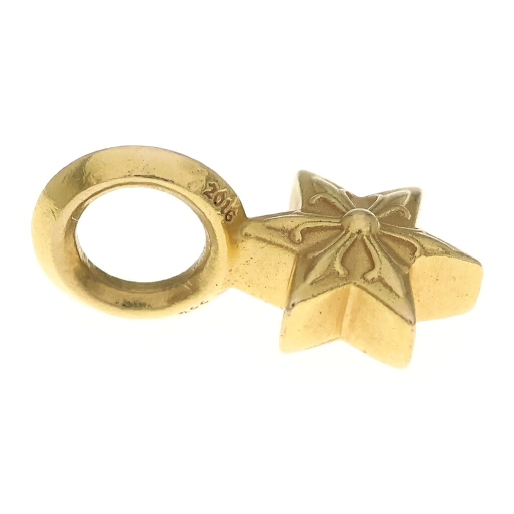 CHROME HEARTS(クロムハーツ) 22K STACK STAR V2 スタースタックチャーム ペンダントトップ ゴールド