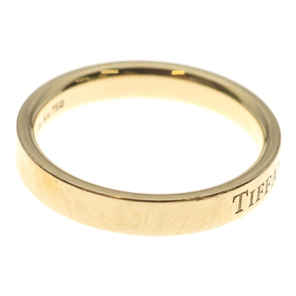 TIFFANY & Co.(ティファニー) フラットバンド リング ピンクゴールド Au750PG