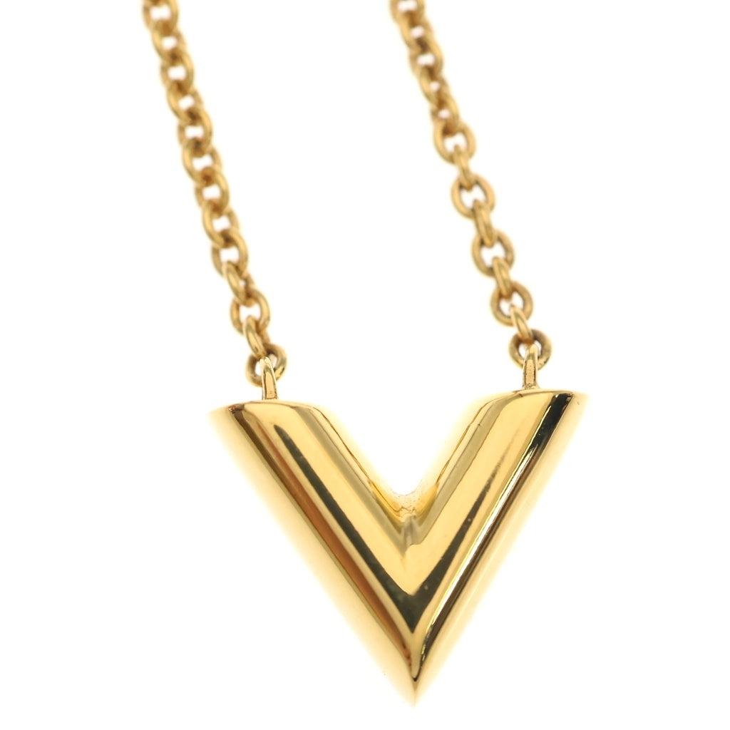 LOUIS VUITTON(ルイヴィトン) エッセンシャルV ネックレス ペンダント チェーン ゴールド M61083