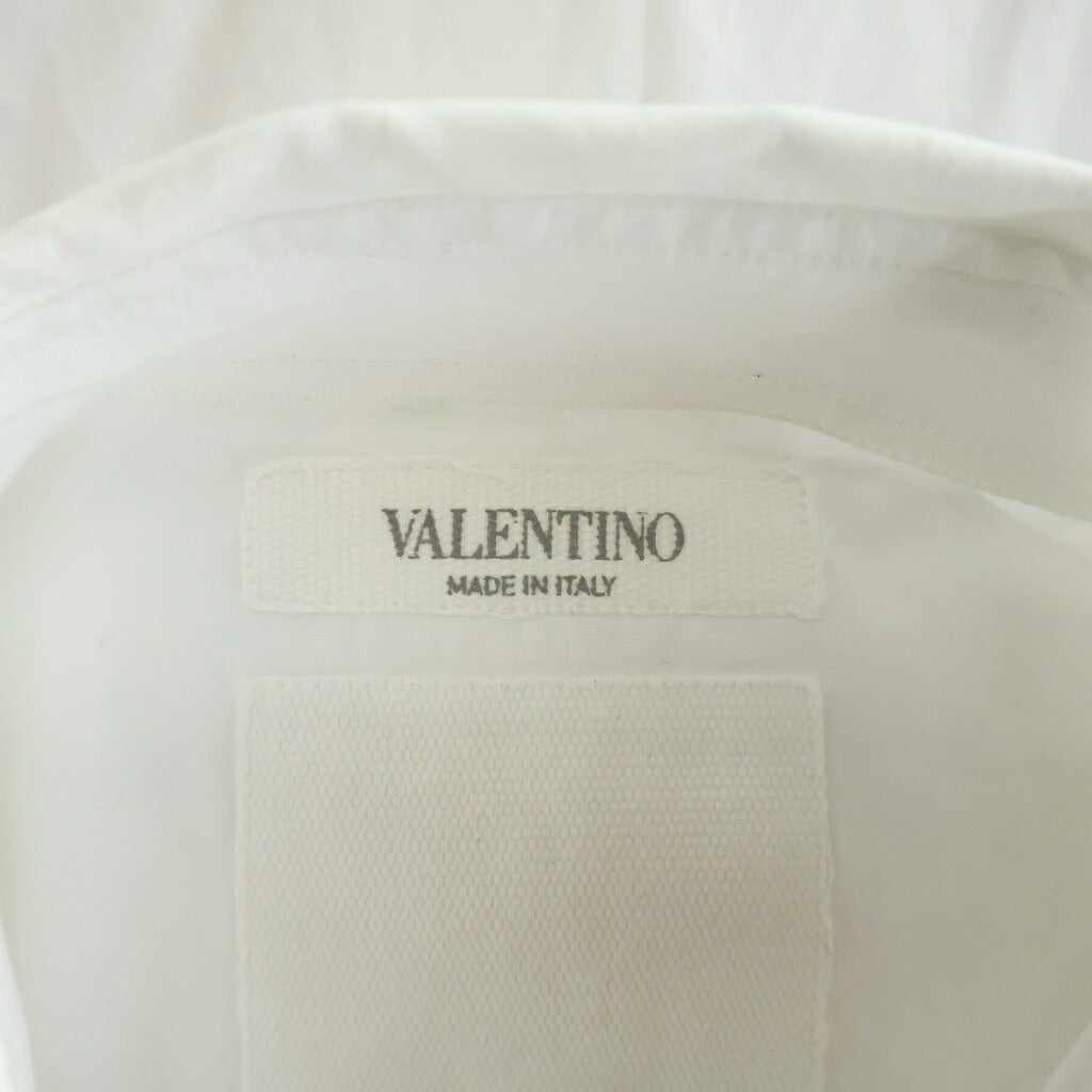 VALENTINO(ヴァレンティノ) ブラウス シャツ ロックスタッズ コットン ホワイト LB3AB05U1LW