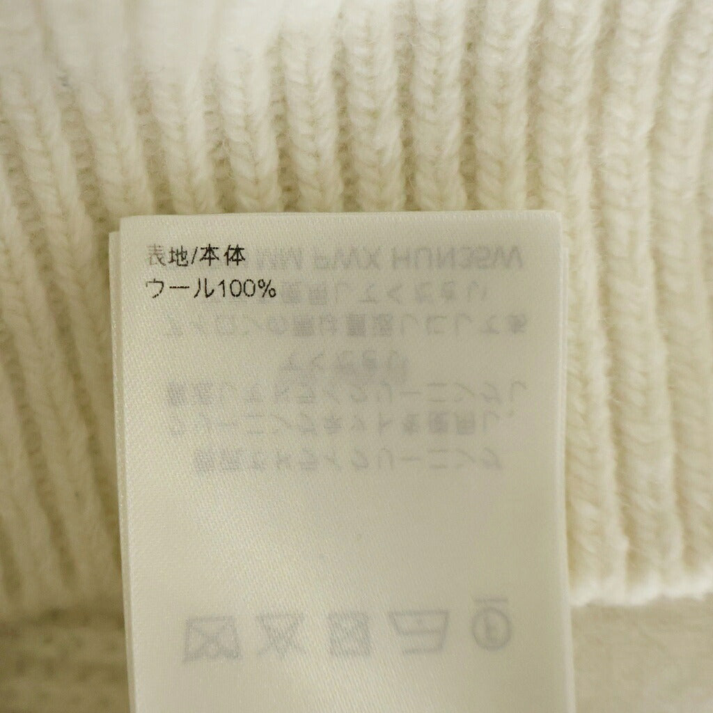 LOUIS VUITTON(ルイヴィトン) 26SS グラフィック ニット カーディガン ウール ホワイト 1AJBX5