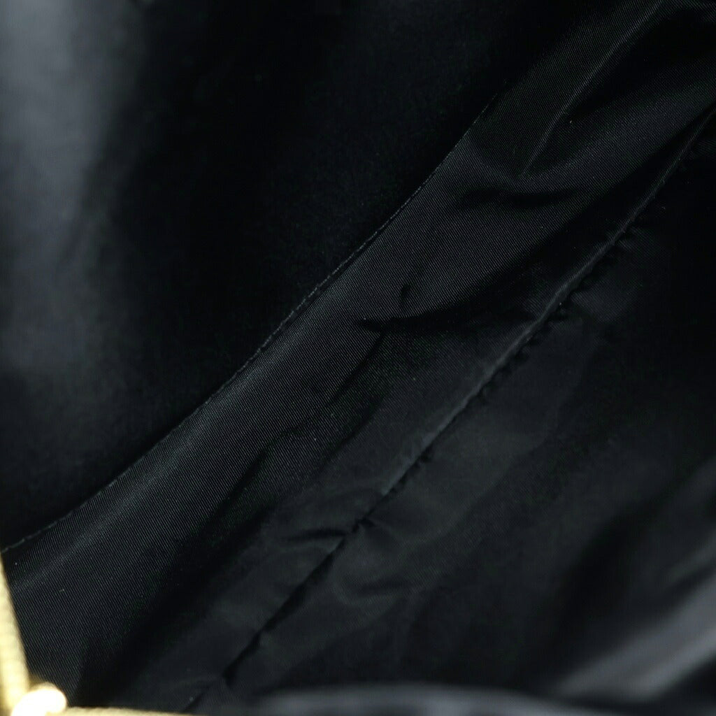 LOUIS VUITTON(ルイヴィトン) モノグラム パームスプリングスMM リュックサック バックパック ブラック×ブラウン レザー×PVC M41561 ゴールド金具