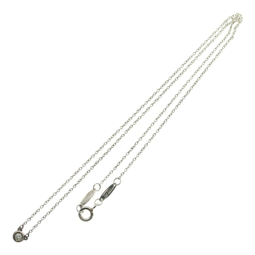 TIFFANY & Co.(ティファニー) バイザヤード 1Pダイヤ ネックレス ペンダント チェーン シルバー Ag925