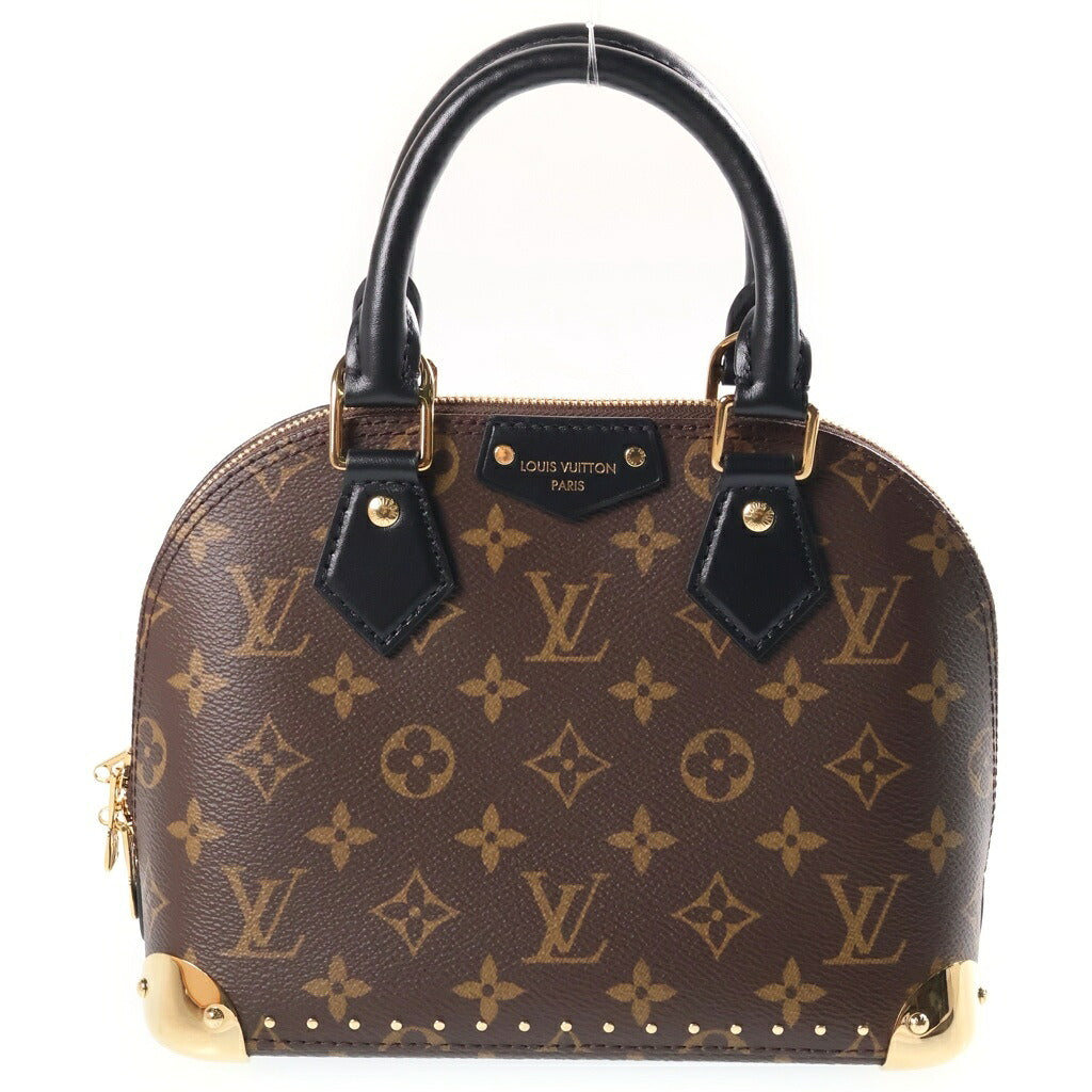 LOUIS VUITTON(ルイヴィトン) アルマ トランクBB ハンドバッグ ショルダーバッグ 2way モノグラム PVCレザー ブラウン