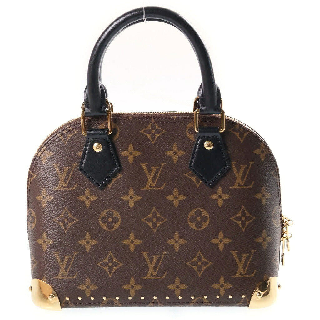 LOUIS VUITTON(ルイヴィトン) アルマ トランクBB ハンドバッグ ショルダーバッグ 2way モノグラム PVCレザー ブラウン