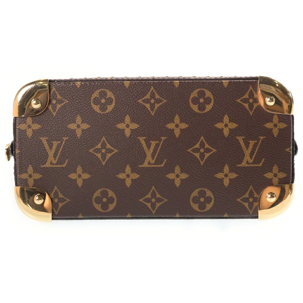 LOUIS VUITTON(ルイヴィトン) アルマ トランクBB ハンドバッグ ショルダーバッグ 2way モノグラム PVCレザー ブラウン