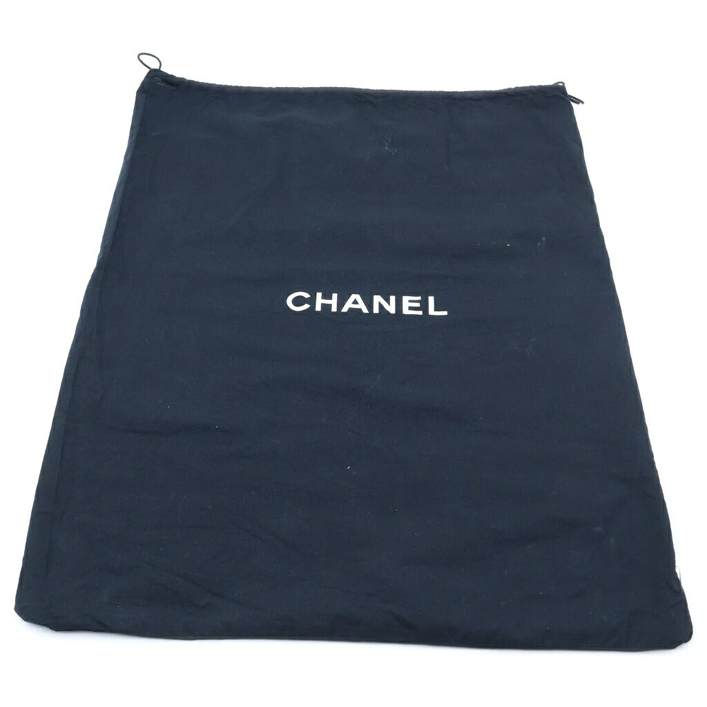 CHANEL(シャネル) ココマーク 総柄 トートバッグ ハンドバッグ ブラック レザー 6番台