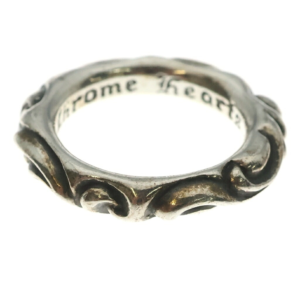 CHROME HEARTS(クロムハーツ) SCRL BAND スクロールバンド リング シルバー BCA351