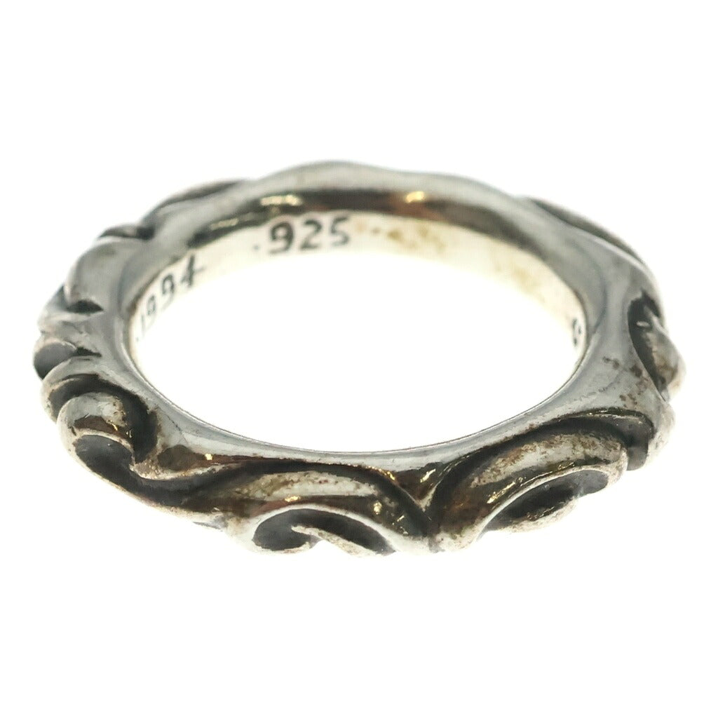 CHROME HEARTS(クロムハーツ) SCRL BAND スクロールバンド リング シルバー BCA351