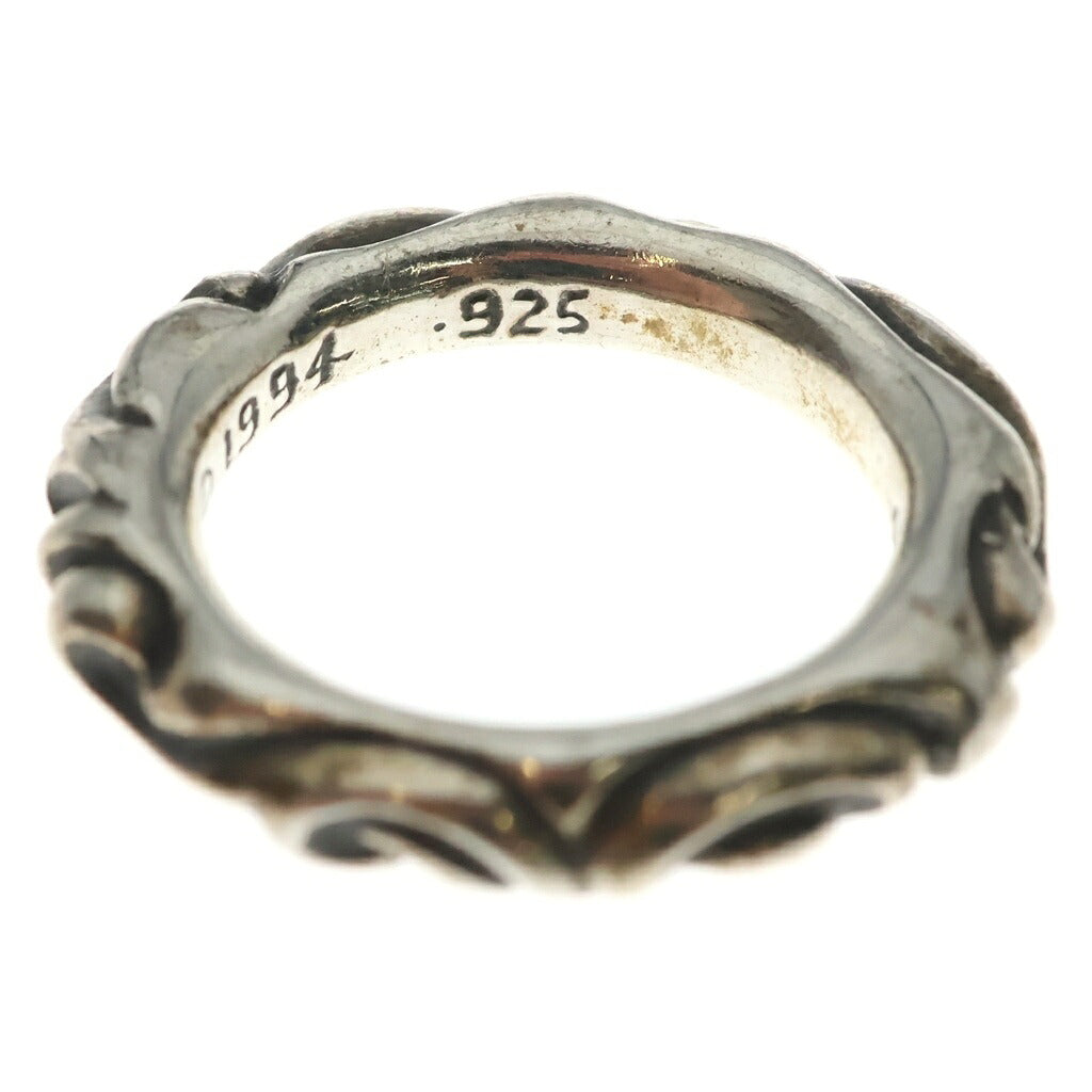 CHROME HEARTS(クロムハーツ) SCRL BAND スクロールバンド リング シルバー BCA351