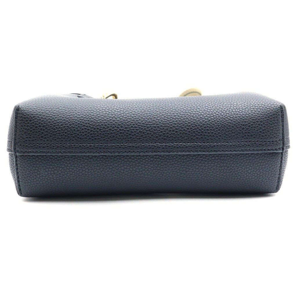 EMPORIO ARMANI(エンポリオアルマーニ) MyEA ショルダーバッグ ハンドバッグ 2way レザー ブラック EW000382 AF12103