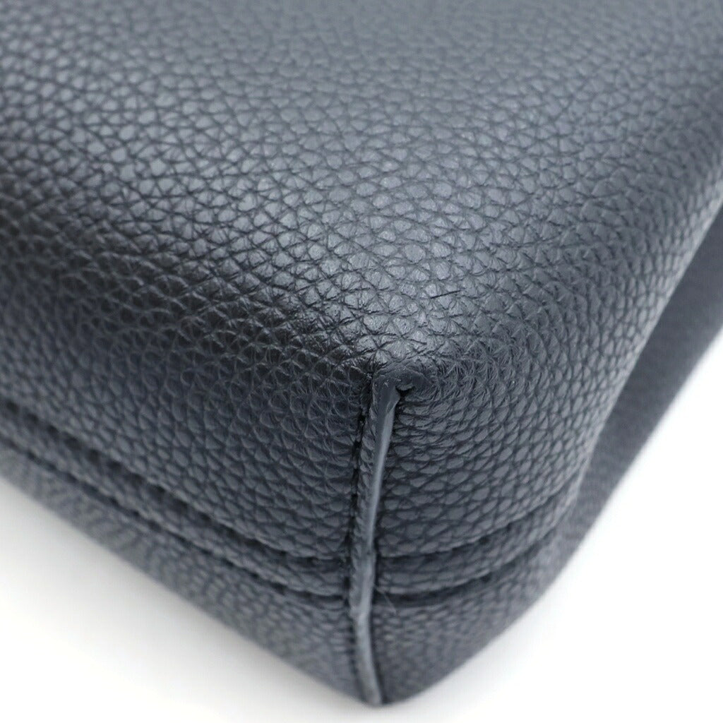 EMPORIO ARMANI(エンポリオアルマーニ) MyEA ショルダーバッグ ハンドバッグ 2way レザー ブラック EW000382 AF12103